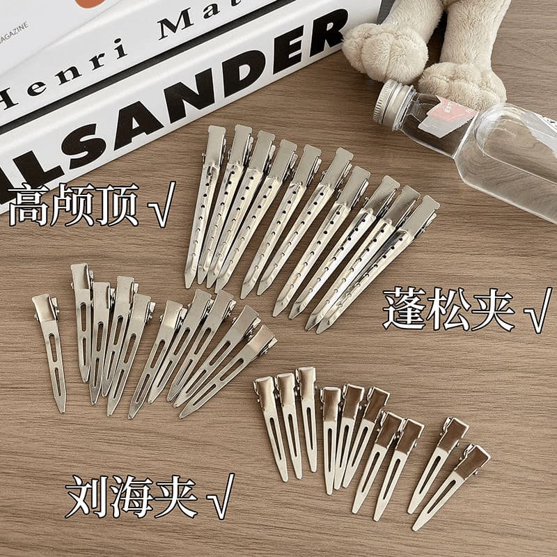 Cute hairpin for women with fluffy hair roots, high skull bangs clip, forehead duckbill clip, positioning clip, hairpin for hair accessories