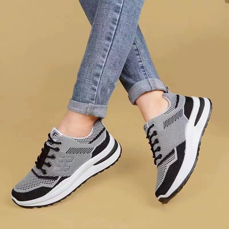 Spring and summer new style Feiwei women's sports shoes, fashionable and versatile running shoes, mesh breathable casual shoes, female student shoes