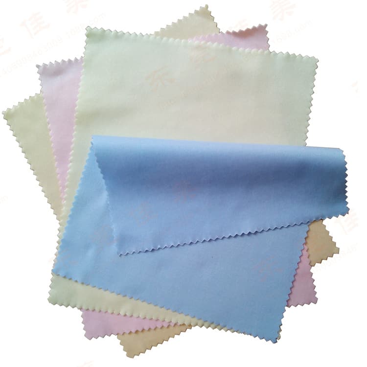 Factory direct sales glasses cloth wholesale ultra -fine fiber needle three berth mirror cloth blue black gray white screen catering cloth rubbing cloth