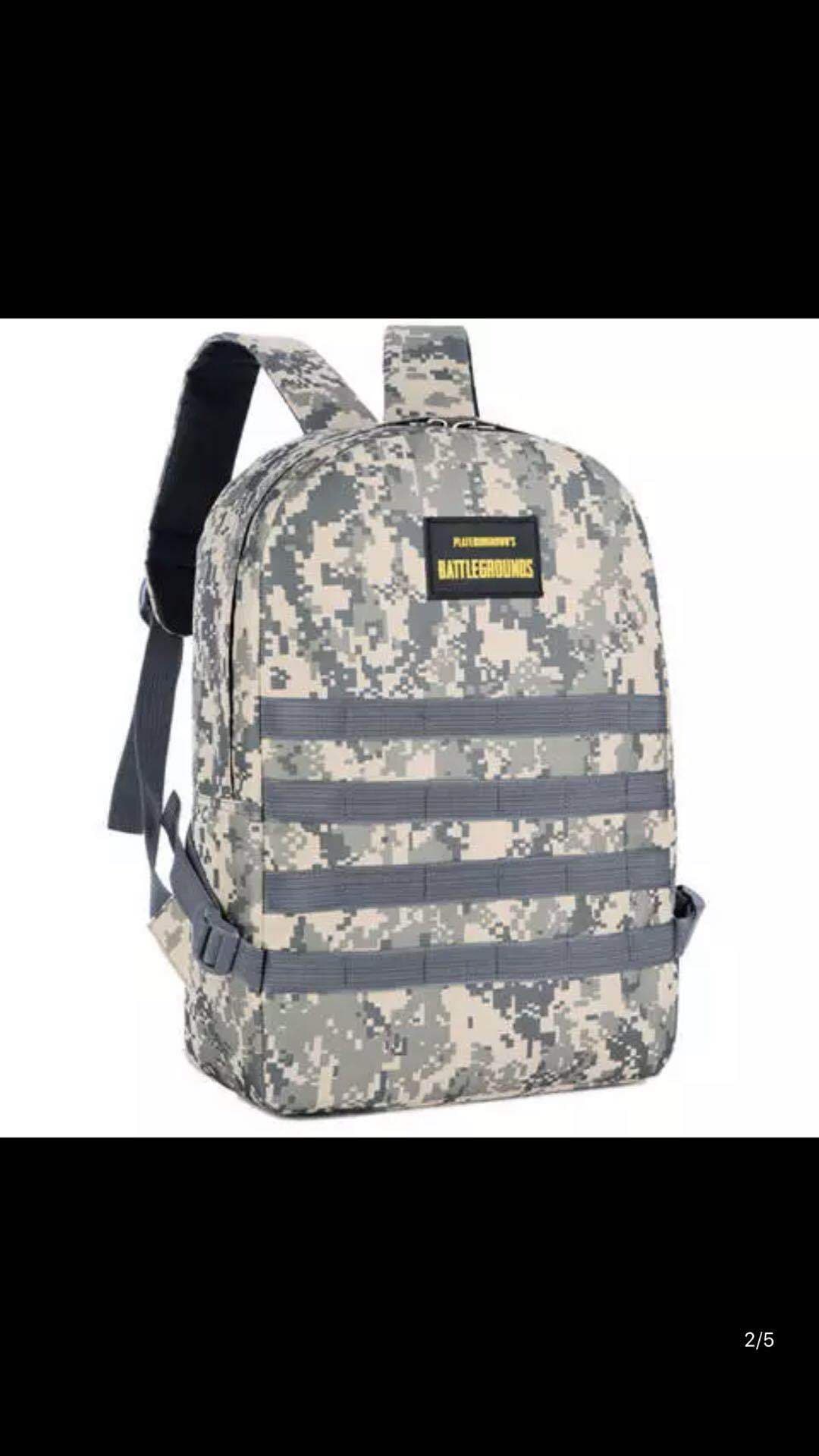 Backpack, camouflage capacious school bag for men and women for traveling