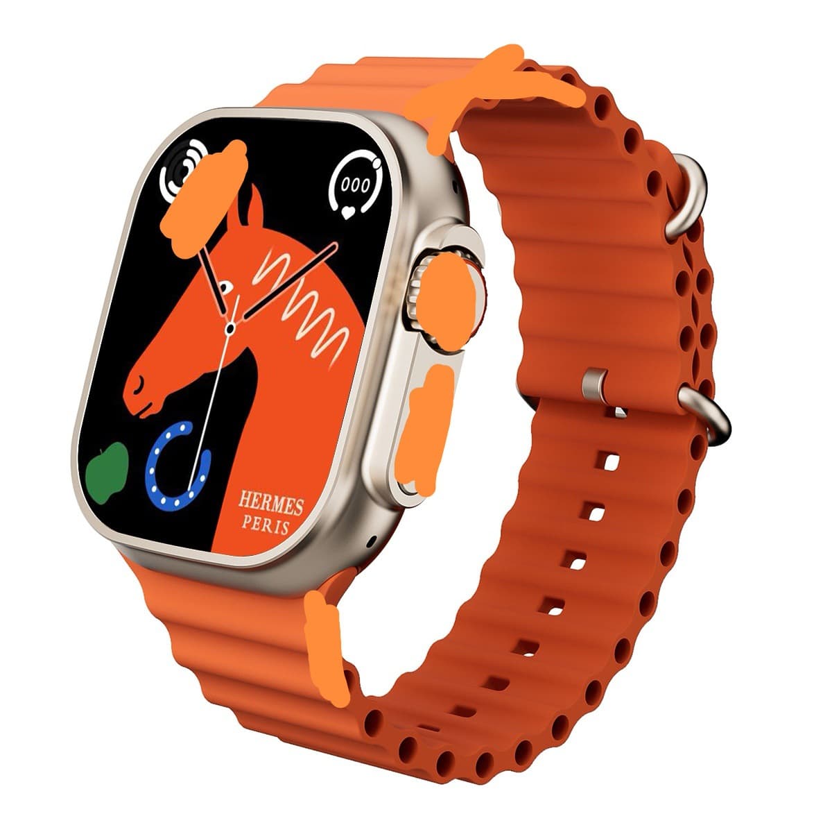 Ultra smart watch Bluetooth call offline dual payment sports health detection AMOLED screen health monitoring